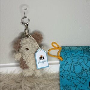 Jellycat Little Pup Bag Charm
